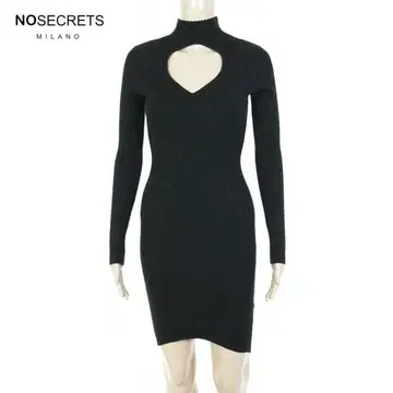 새상품 노시크릿 리브 니트 원피스 40 EOP1712 S 사이즈