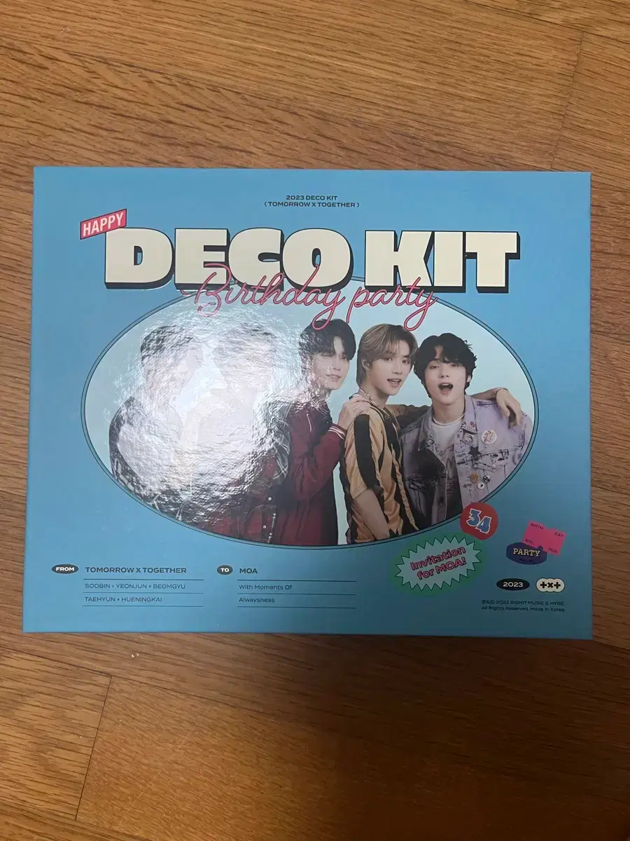 2023 TXT Deco Kit