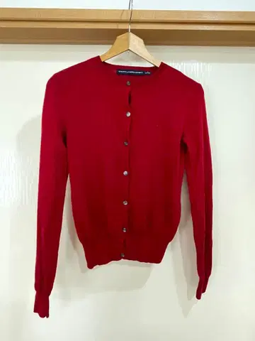 랄프 로렌 빨간색 니트