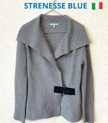 STRENESSE/스트레네스 숄카라 가디건 약간의 하자 있음