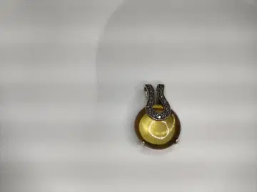 GSTV 레몬 쿼츠 0.242 캐럿 펜던트 탑