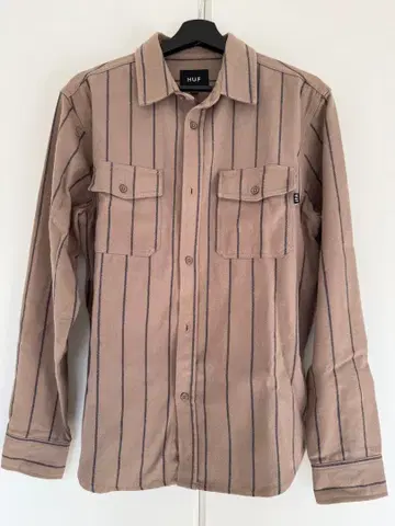 [ 구제 의류 ] HUF 스트라이프 긴팔 셔츠 S 사이즈