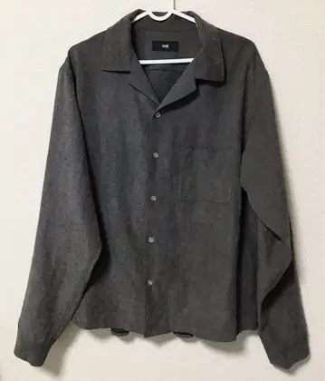 HARE 스웨이드 셔츠 그레이