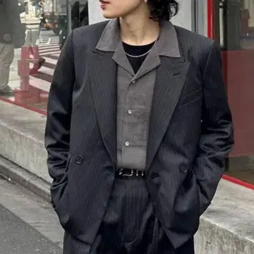 HARE 스웨이드 셔츠 그레이