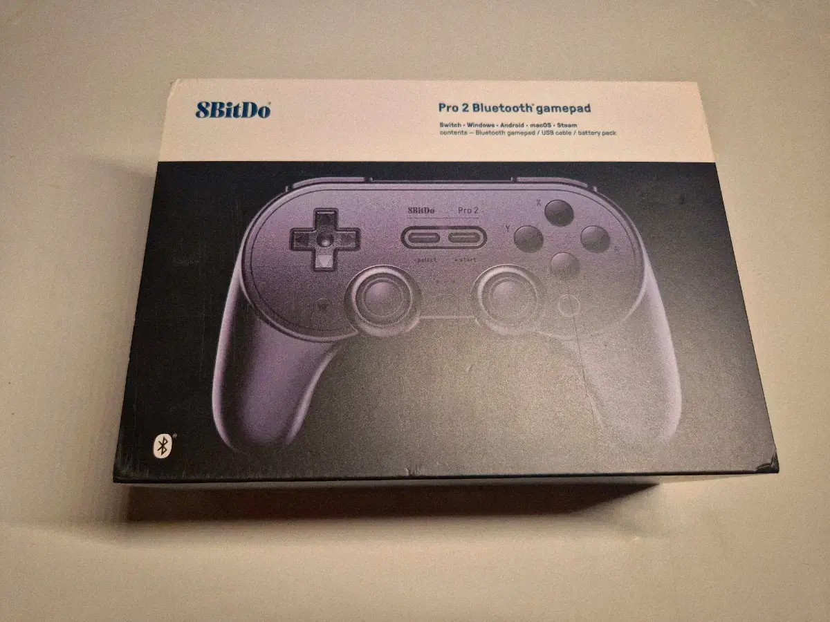 8bitdo Pro 2 Wireless Controller Full Box
