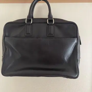 그린 라벨 릴랙싱 다크 브라운 가죽 비즈니스 백