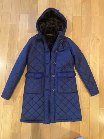 매킨토시 MACKINTOSH 퀼팅 코트 보아 안감