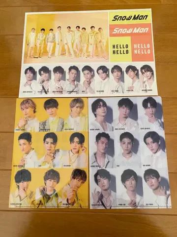 Snow Man 구매 혜택 세트 무카이 코지 아크릴 키링 포함