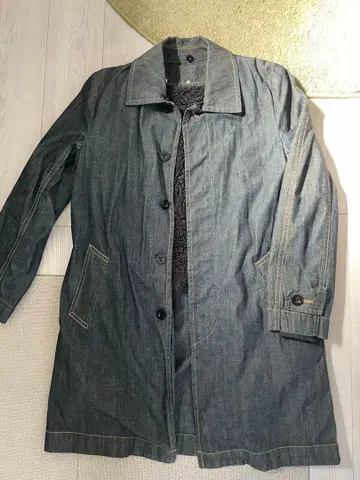 sacai 데님 코트 데님 자켓