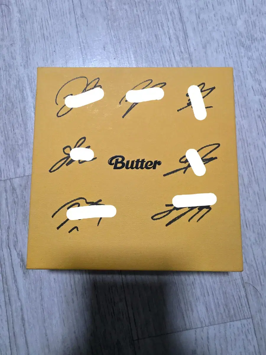 BTS Butter signed album