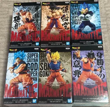 드래곤볼 MAXIMATIC 피규어 6체 세트