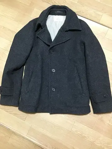 [ EDIFICE ] 울 재킷 코트/46 그레이 남성용