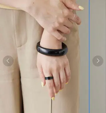 ear PAPILLONNER 이아파피요네 올 컬러 뱅글 아크릴 수지