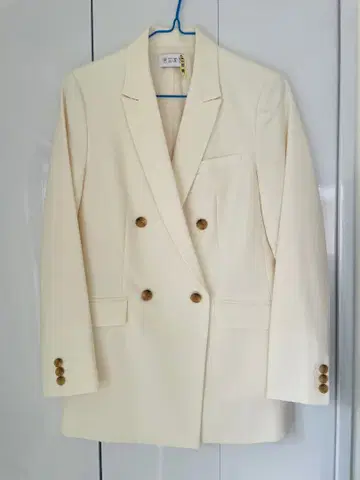 클리닝 완료 플라스테 PLST 베이지 더블 자켓