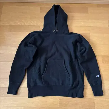 Champion Reverse Weave 후드티 L 사이즈 블랙