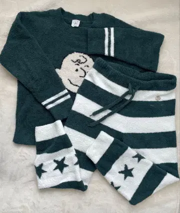 [ gelatopique ] SNOOPY 찰리 브라운 룸웨어 세트