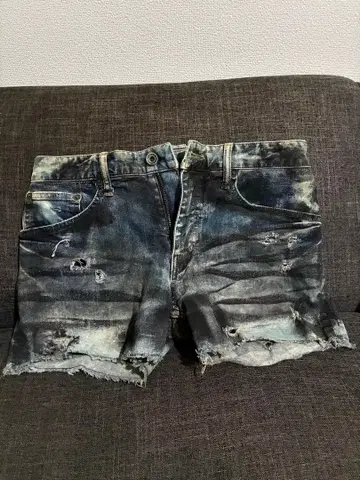 L.G.B. 루그랑블루 데미지 데님 숏팬츠