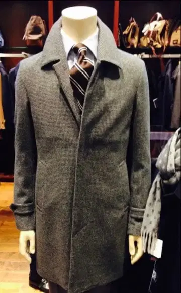 새상품급 SHIPS 남성용 스텐카라 코트 (클리닝 완료)