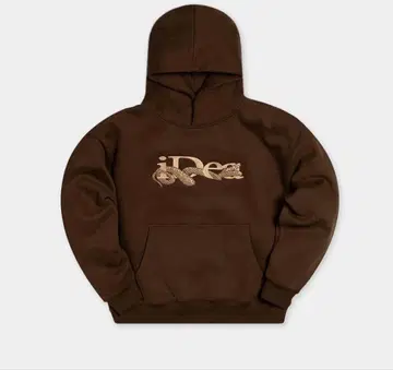 iDeaswam 후드티 브라운 XL