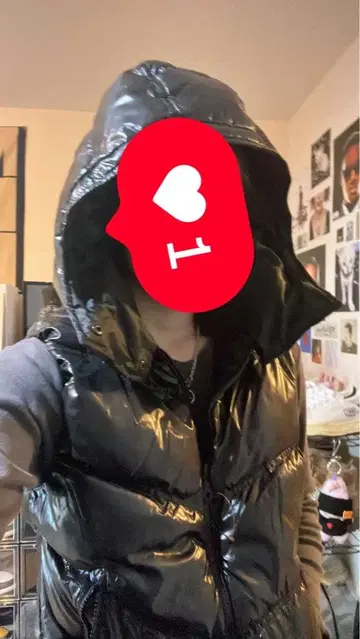 남성용 여성용 블랙 다운 베스트 S 퍼 포함 y2k 그런지 헤이세이