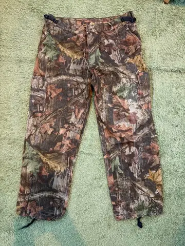 리얼 트리 팬츠 카모플라쥬 카고 팬츠 4 포켓