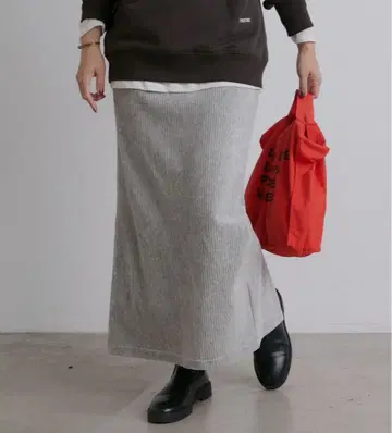 스트레치 코르 스커트