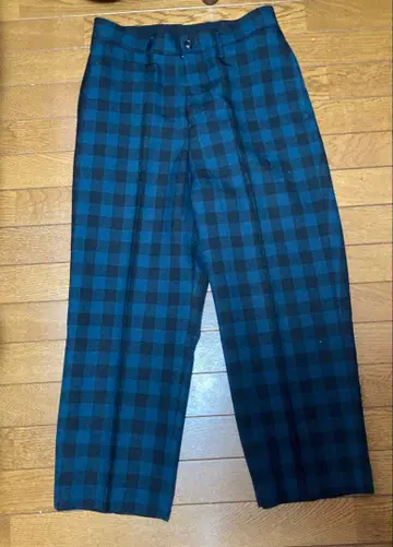 TOMORROWLAND 드라이 울 와이드 스트레이트 슬랙스