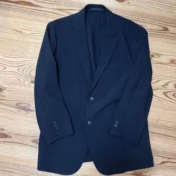 유니클로 감동 자켓 울라이크 네이비