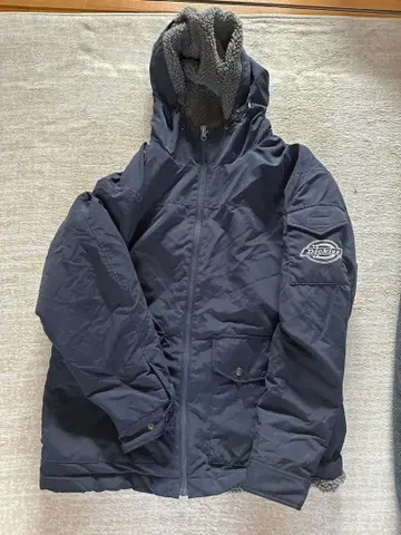 Dickies 후드 부착 자켓 L 네이비