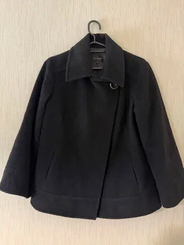 Le souk 블랙 울 코트 M