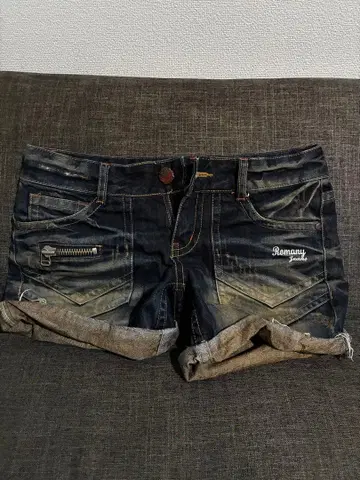 Romany Jeans 다크 블루 숏팬츠