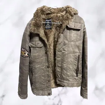 kissmark 밀리터리 자켓 M 베이지