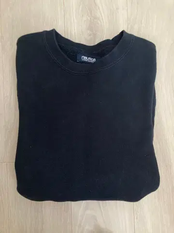 노티카 NAUTICA 맨투맨 네이비 로고 자수