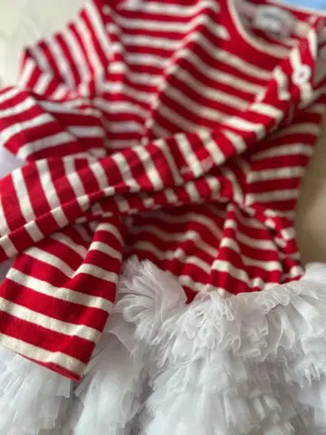 Bibiy. FRANCINE TULLE TOP 보더 튤