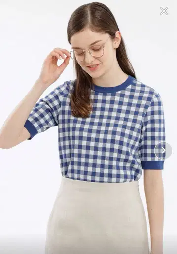 매킨토시 철학 반팔 니트