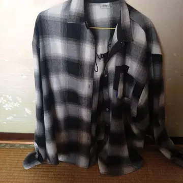 니코앤드 be with M 체크 셔츠 프리