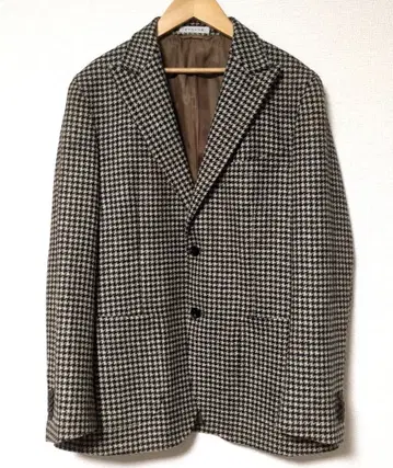 컨디션 최상 에토네 마라리우스 트위드 테일러드 자켓 L