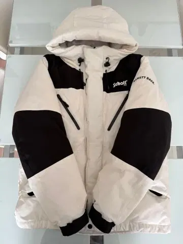 Schott 프릭스스토어 별주 투톤 다운 자켓 가격 인하 가능