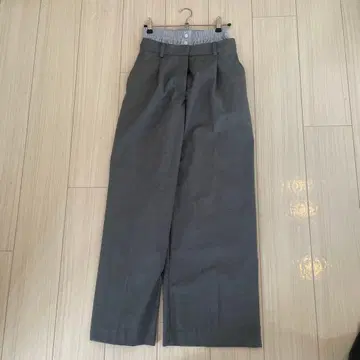 투데이풀 todayful 레이어드 팬츠 그레이 36