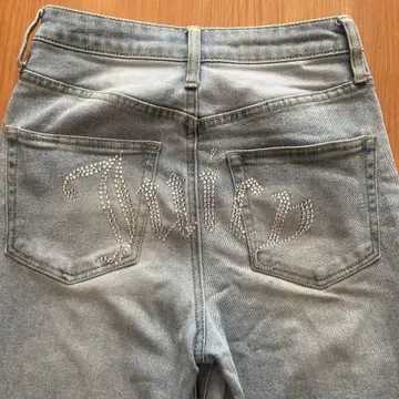 Juicy Couture 큐빅 스트레이트 데님 Y2K 해외GAL