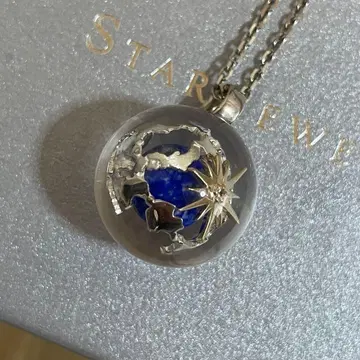 레어! 새상품급 STAR JEWELRY 목걸이 clear earth