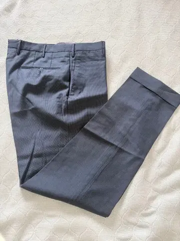 Incotex Super 100's 다크 그레이 슬랙스 48