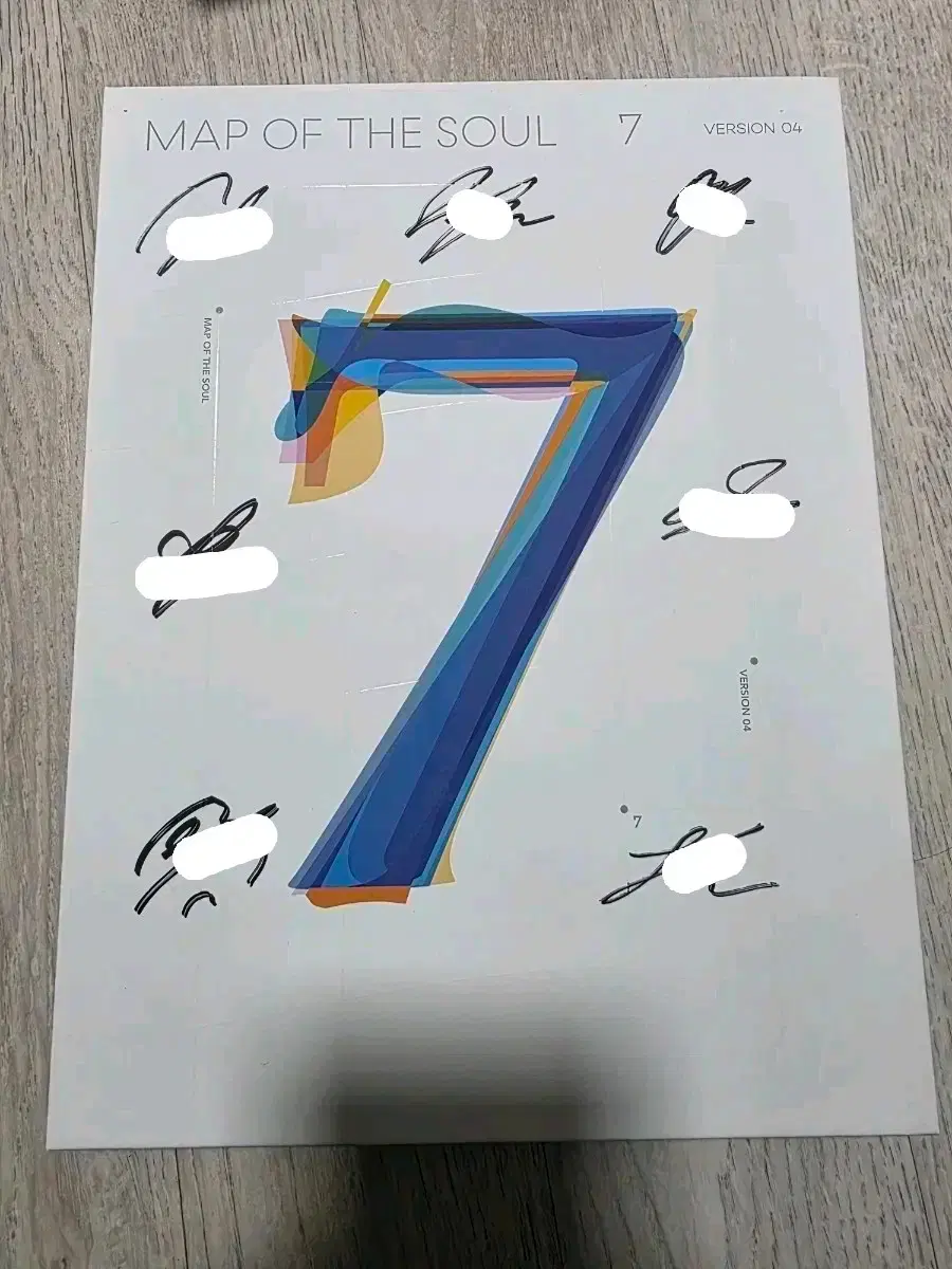 Bangtan Map of the Soul 04 signed album