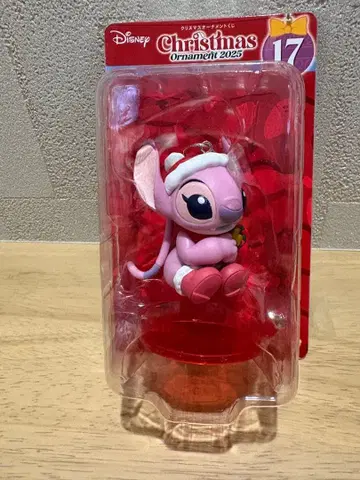2025 디즈니 크리스마스 오너먼트 HAPPY 복권 스티치