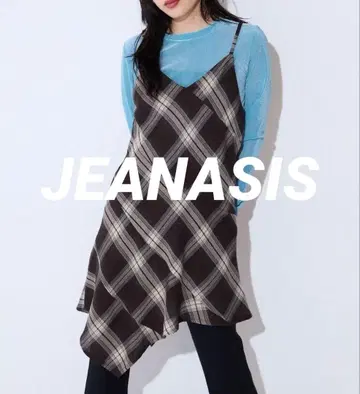 JEANASIS 요우류우 체크 미니 원피스
