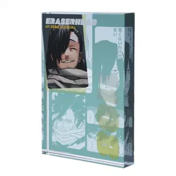 나의 히어로 아카데미아 히로아카 아이자와 쇼타 이레이저 헤드 아크릴 블록