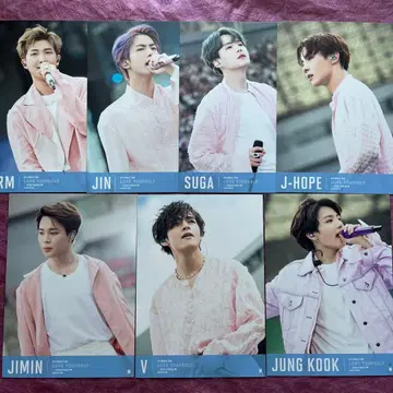 BTS 포토 카드 7장 LYS SYS JAPAN EDITION