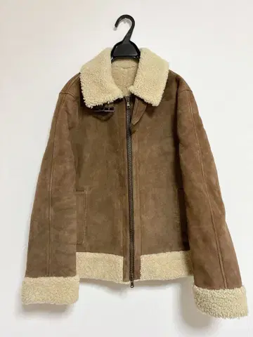 투모로우랜드 데님 가죽 무스탕 자켓 TOMORROWLANDDENIM