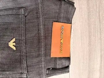 EMPORIO ARMANI 다크 그레이 데님