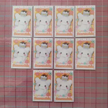 캐릭터 포토 카드 산리오 라이브 캐릭터 3 하나마루 유령 10장 세트